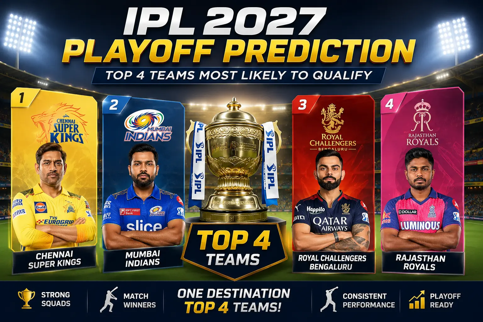 IPL 2027 Playoff Prediction